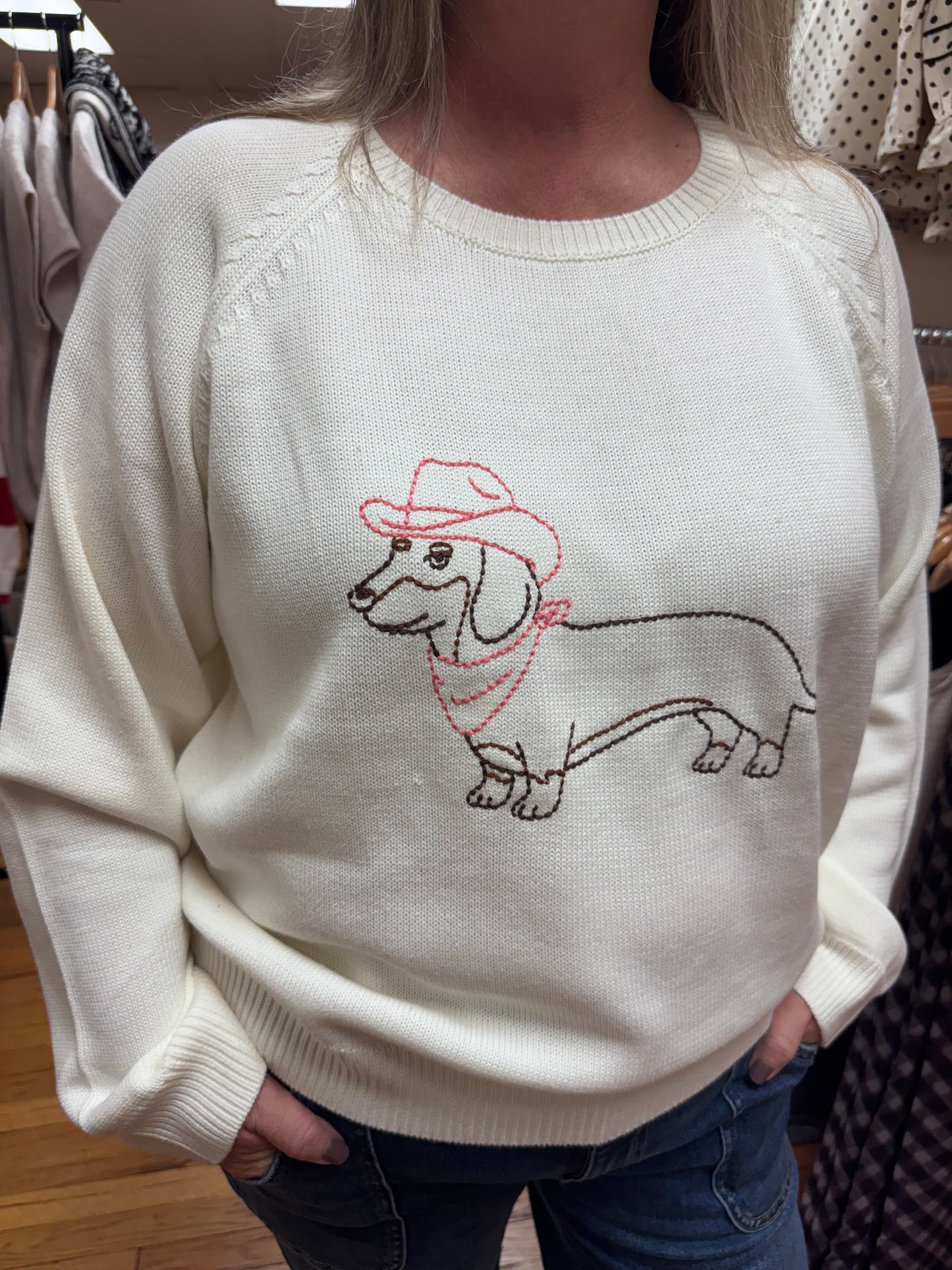 Yeehaw Dog Sweater
