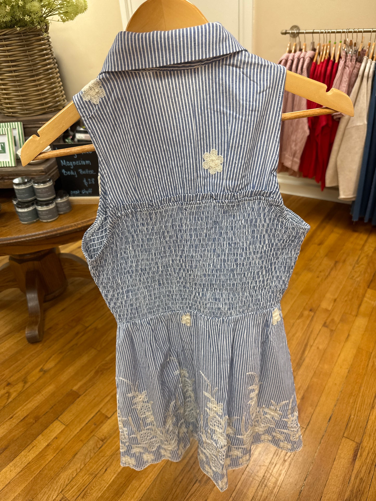 Daisy Smocked Mini Dress