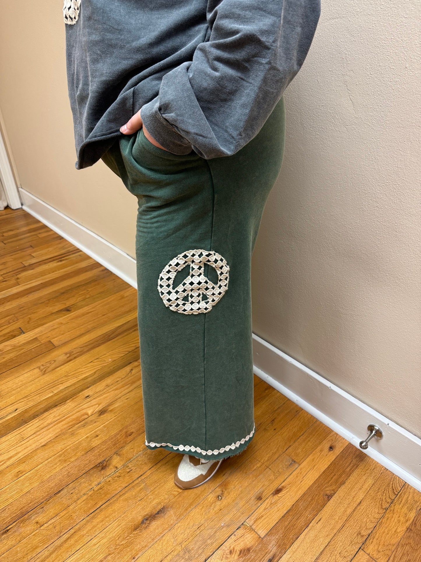 Peace Wide Leg Pants