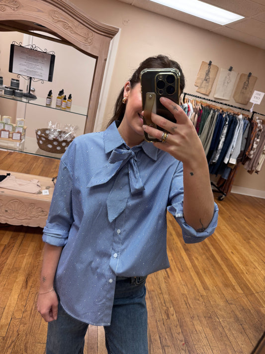 Ria Gem Button Down