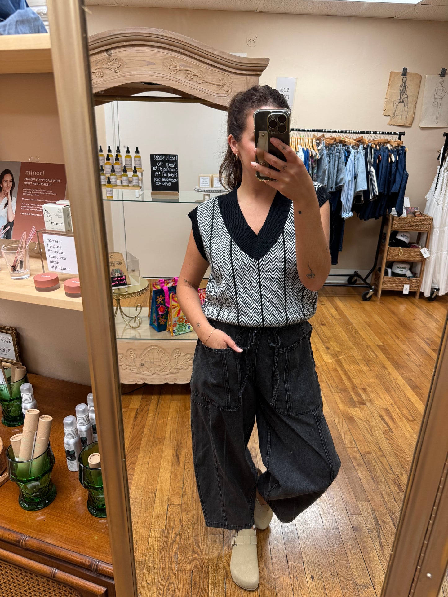 Iggy Chevron Sweater Vest