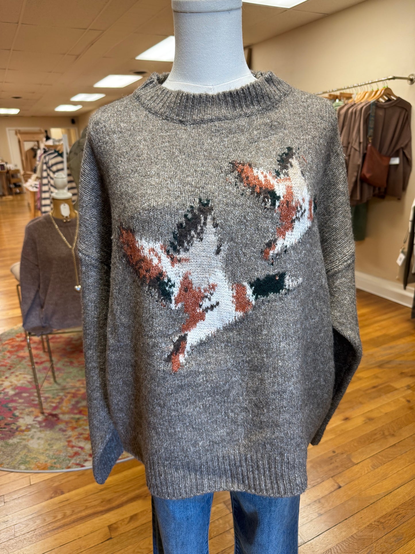 Mocha Duck Sweater