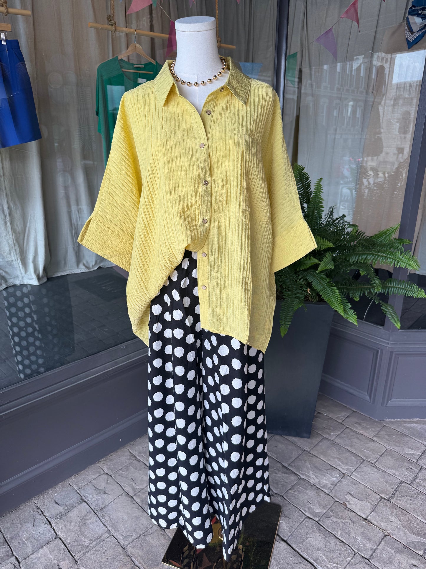 Kiwi Oversized Blouse