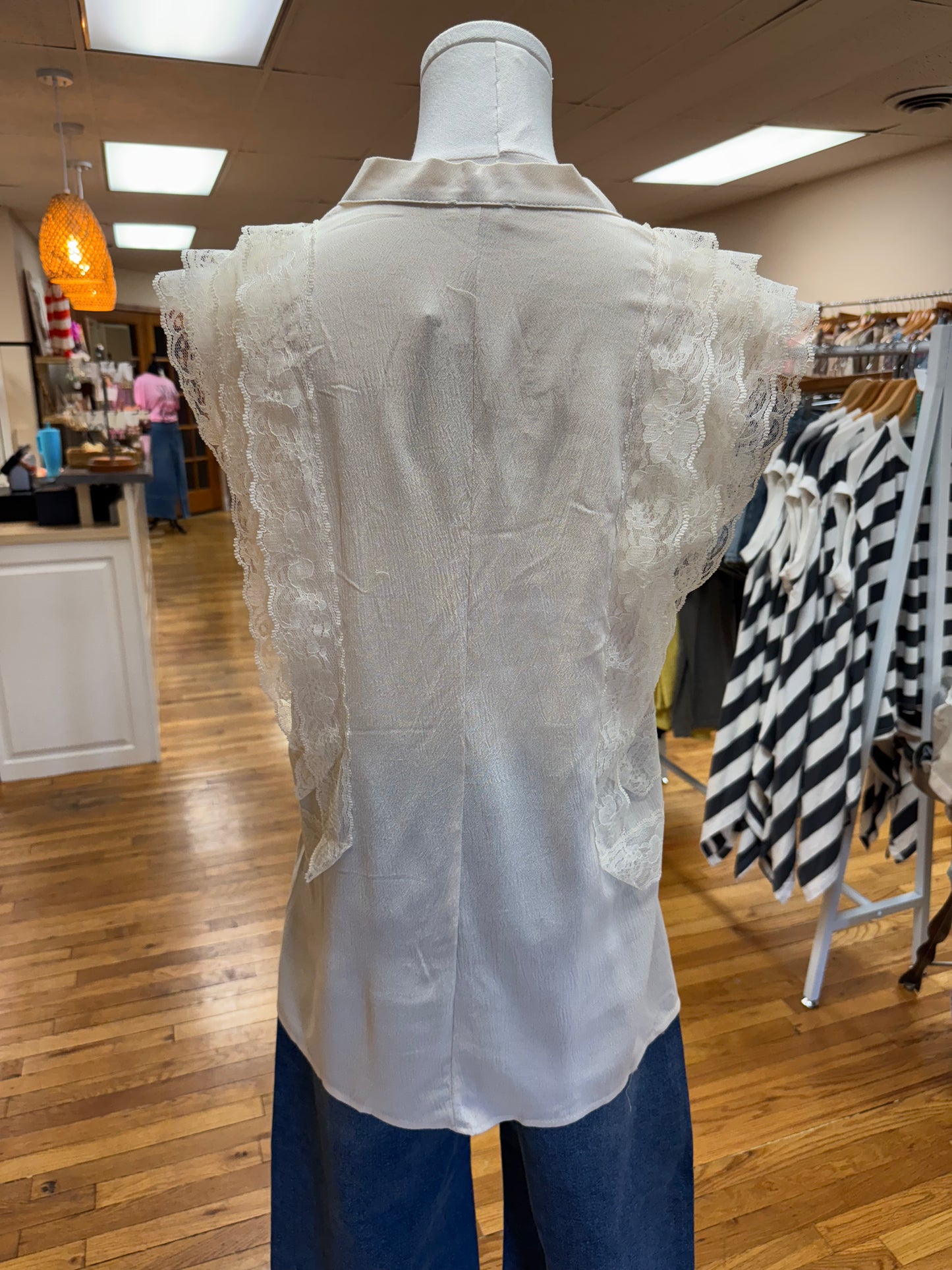 Charlotte Beige Blouse