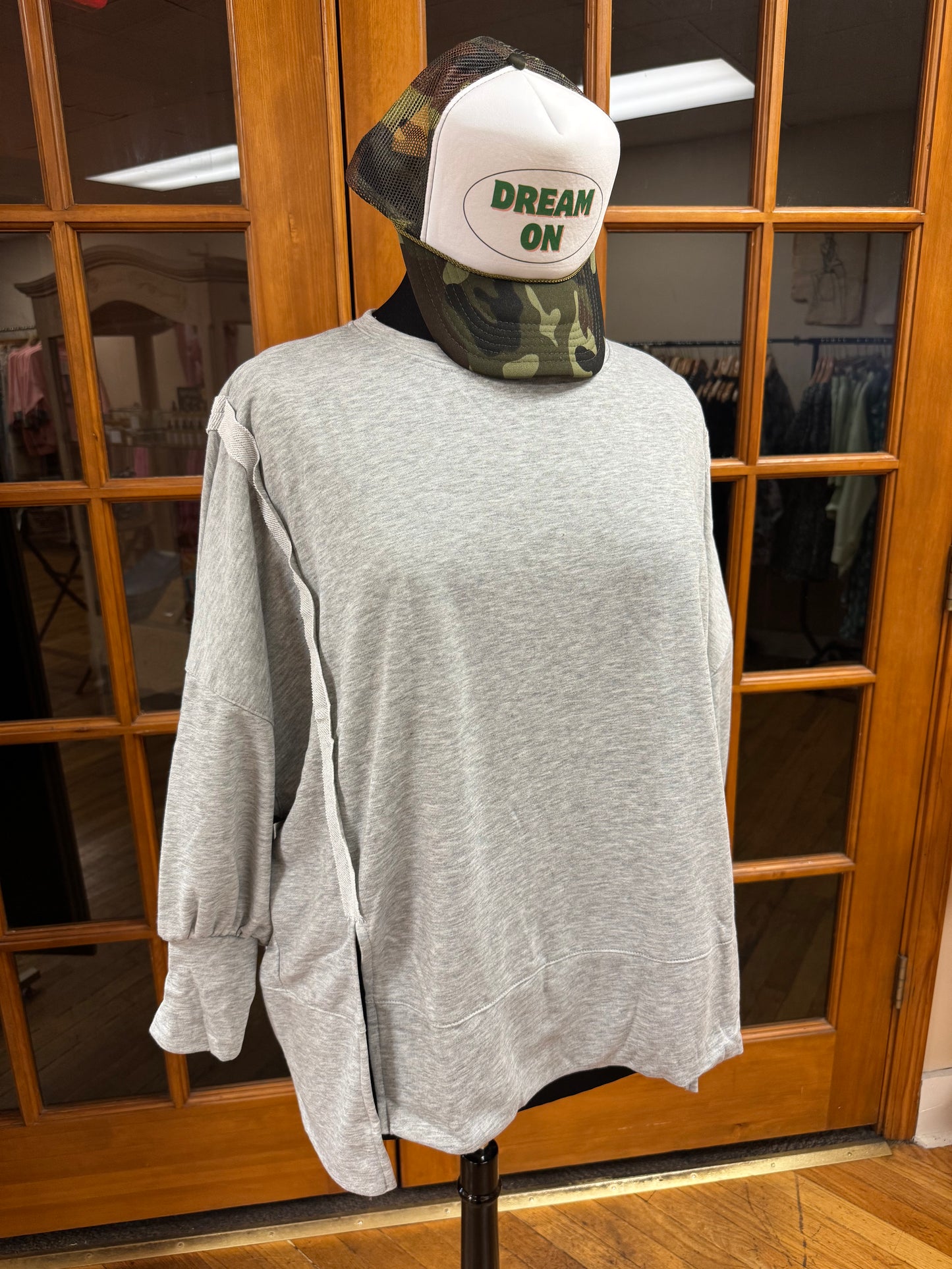 Oversized Crew Neck