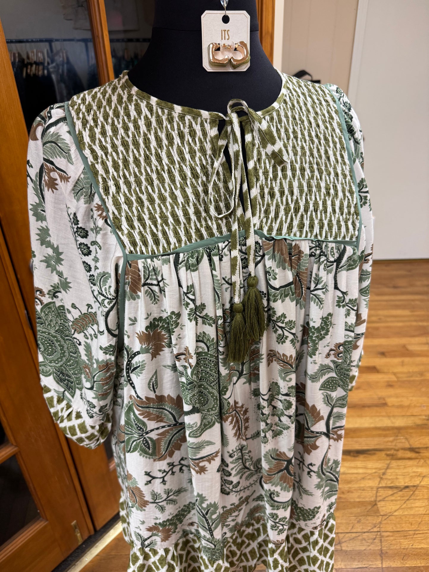 Angela Printed Dress