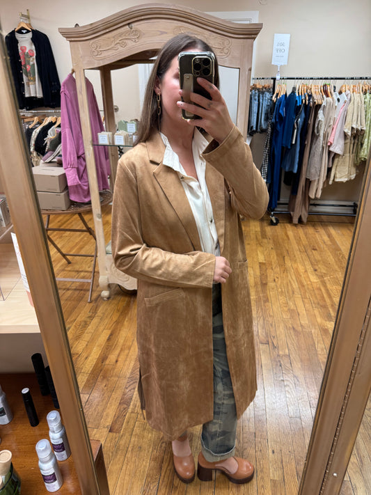 Camel Duster Jacket