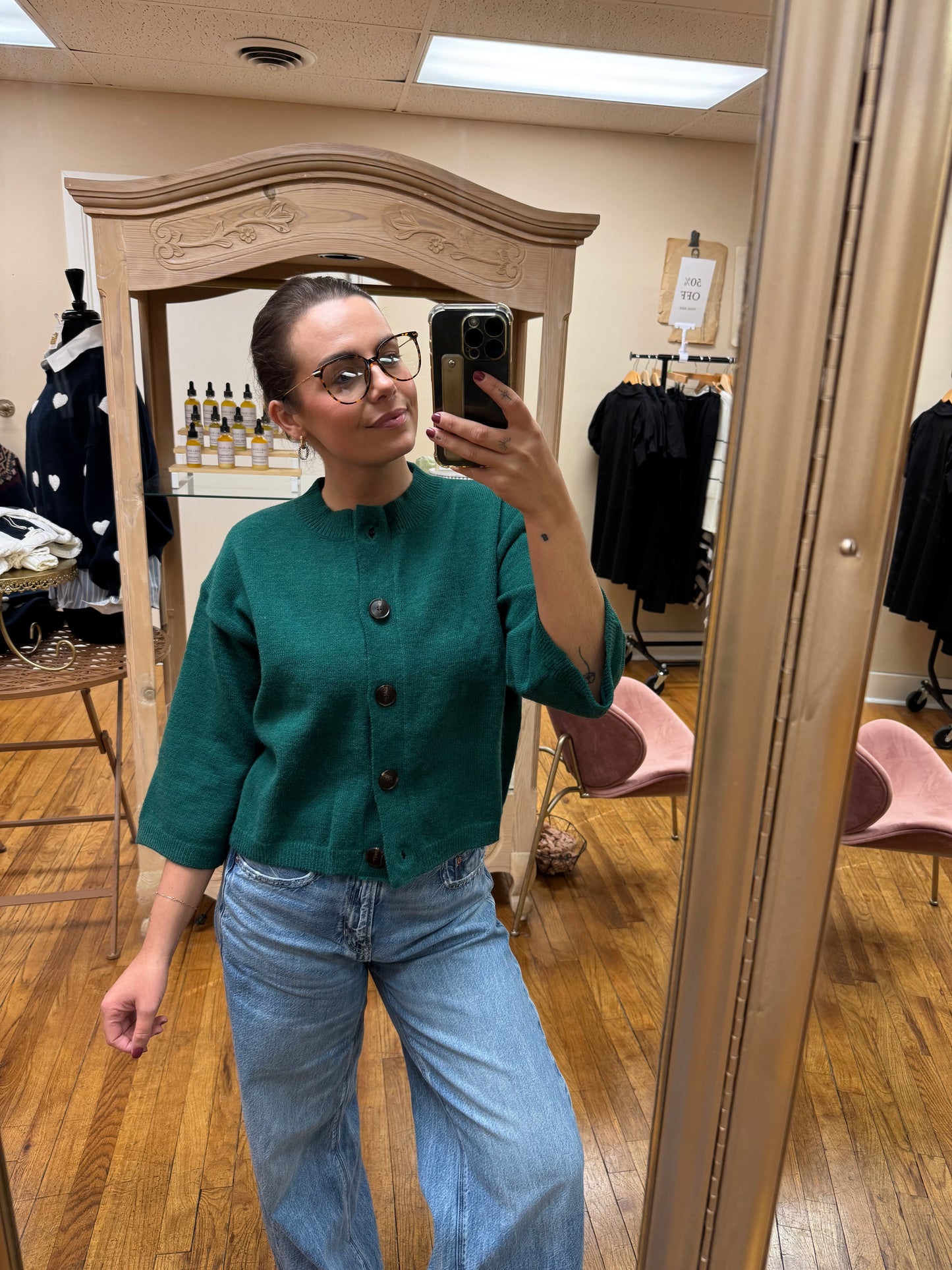 Half Sleeve Cardigan