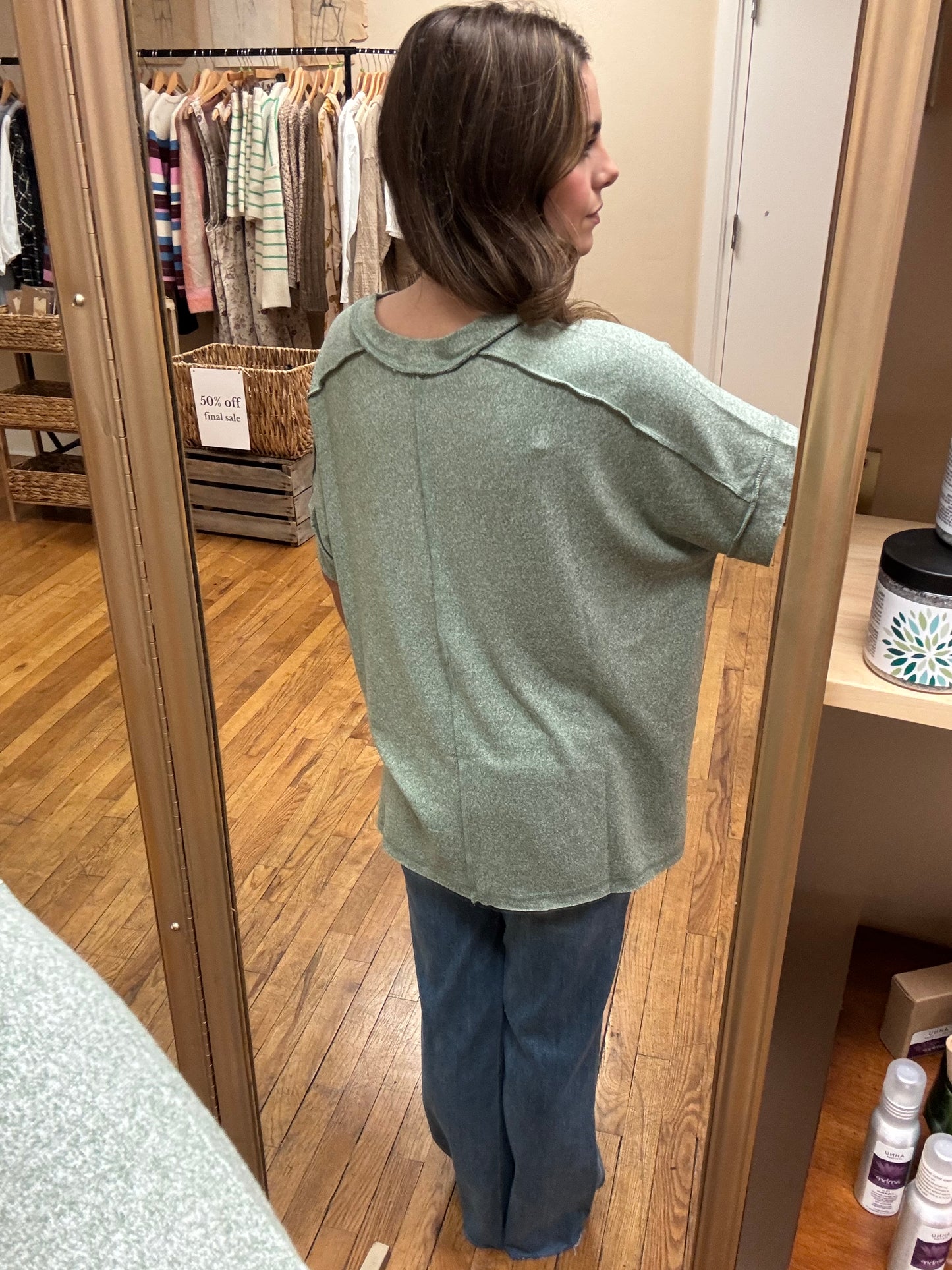 Faded Olive Tee