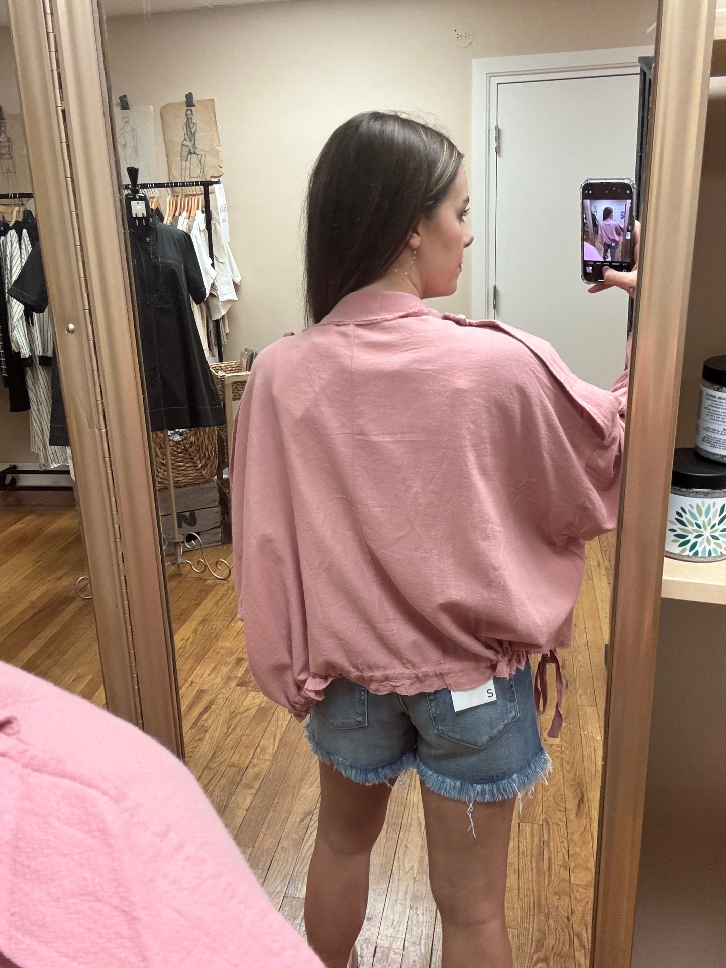 Vintage Rose Cotton Jacket
