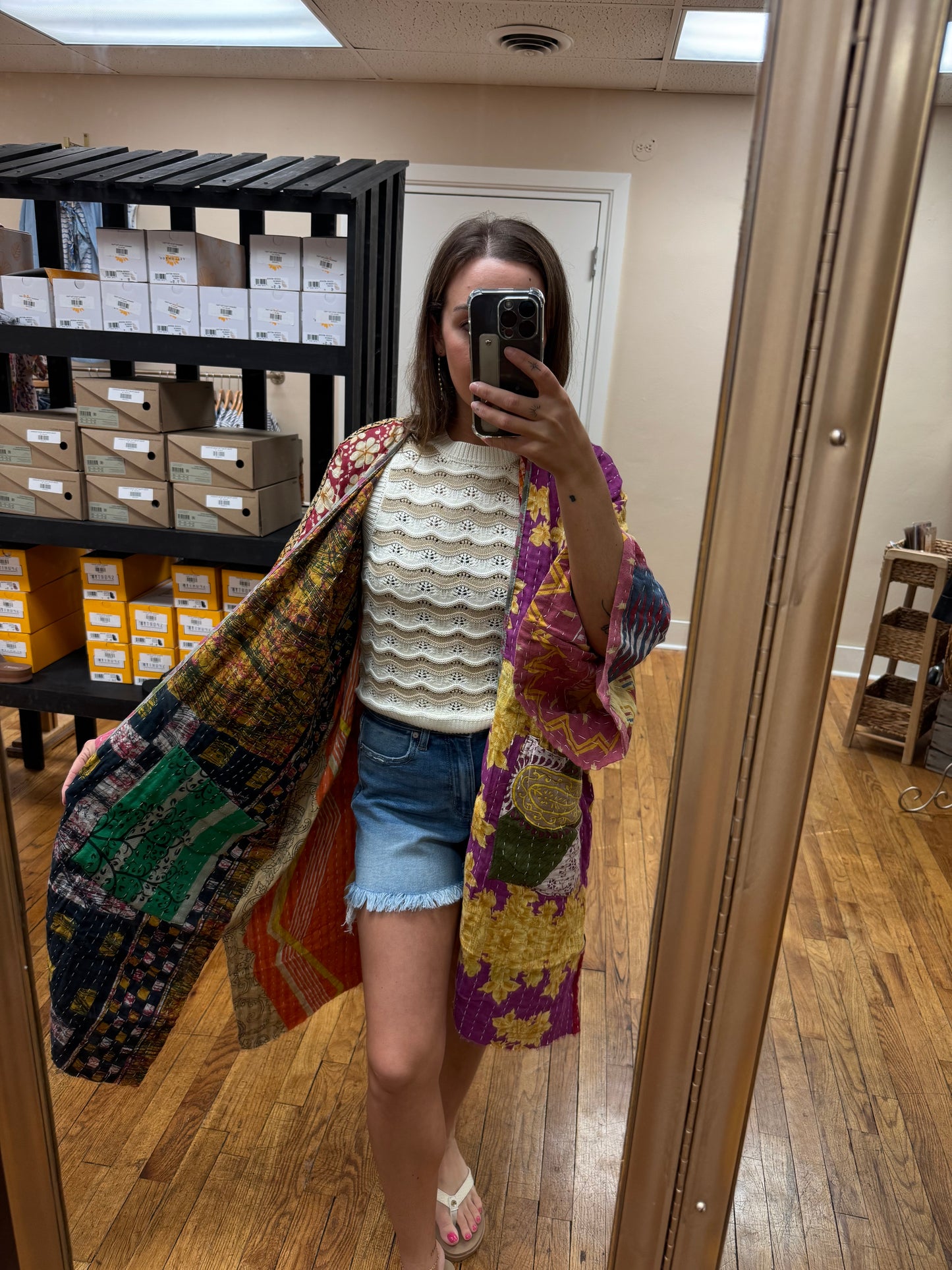 Handmade Kantha Kaftan