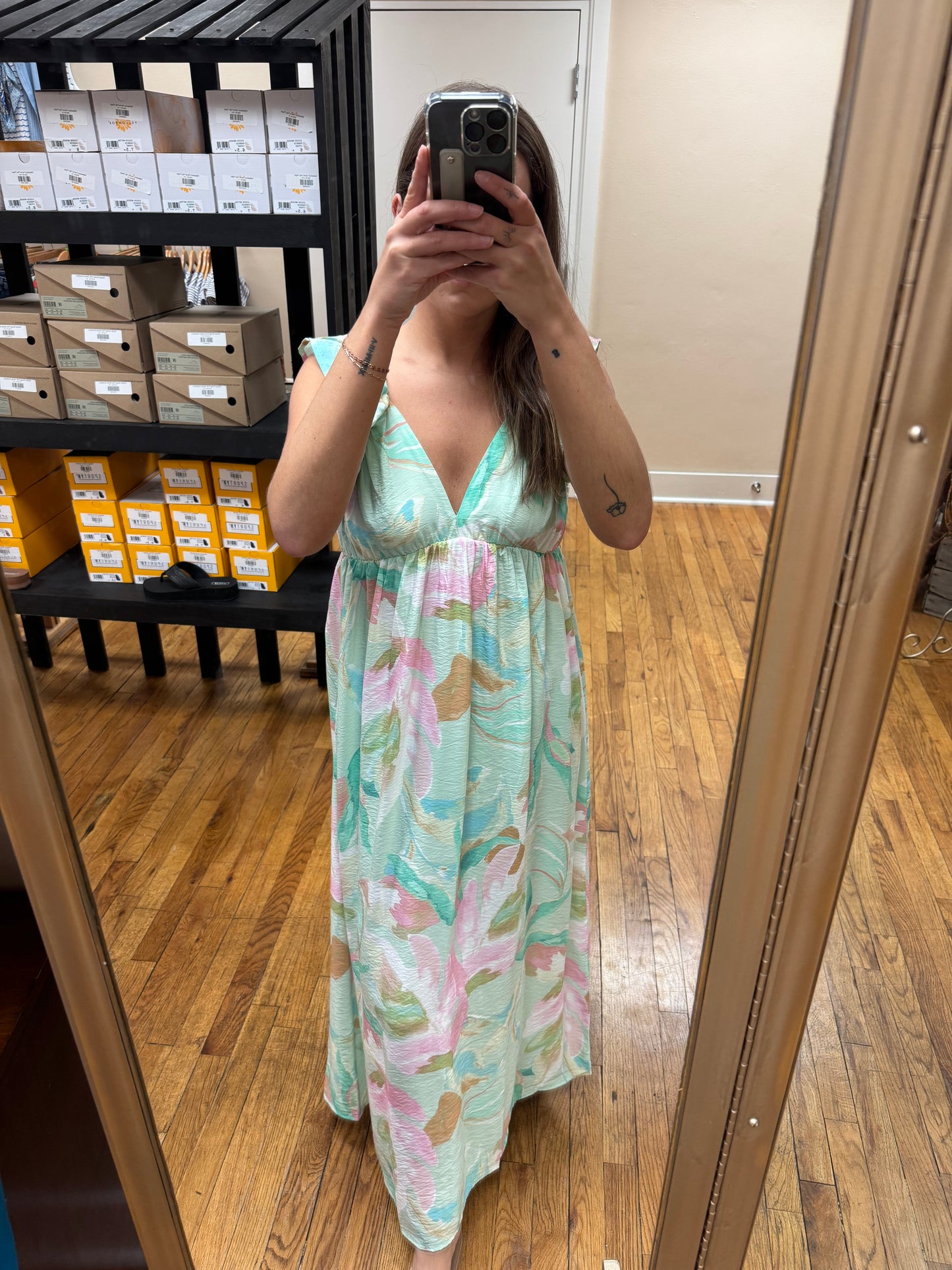 Myra Watercolor Dress