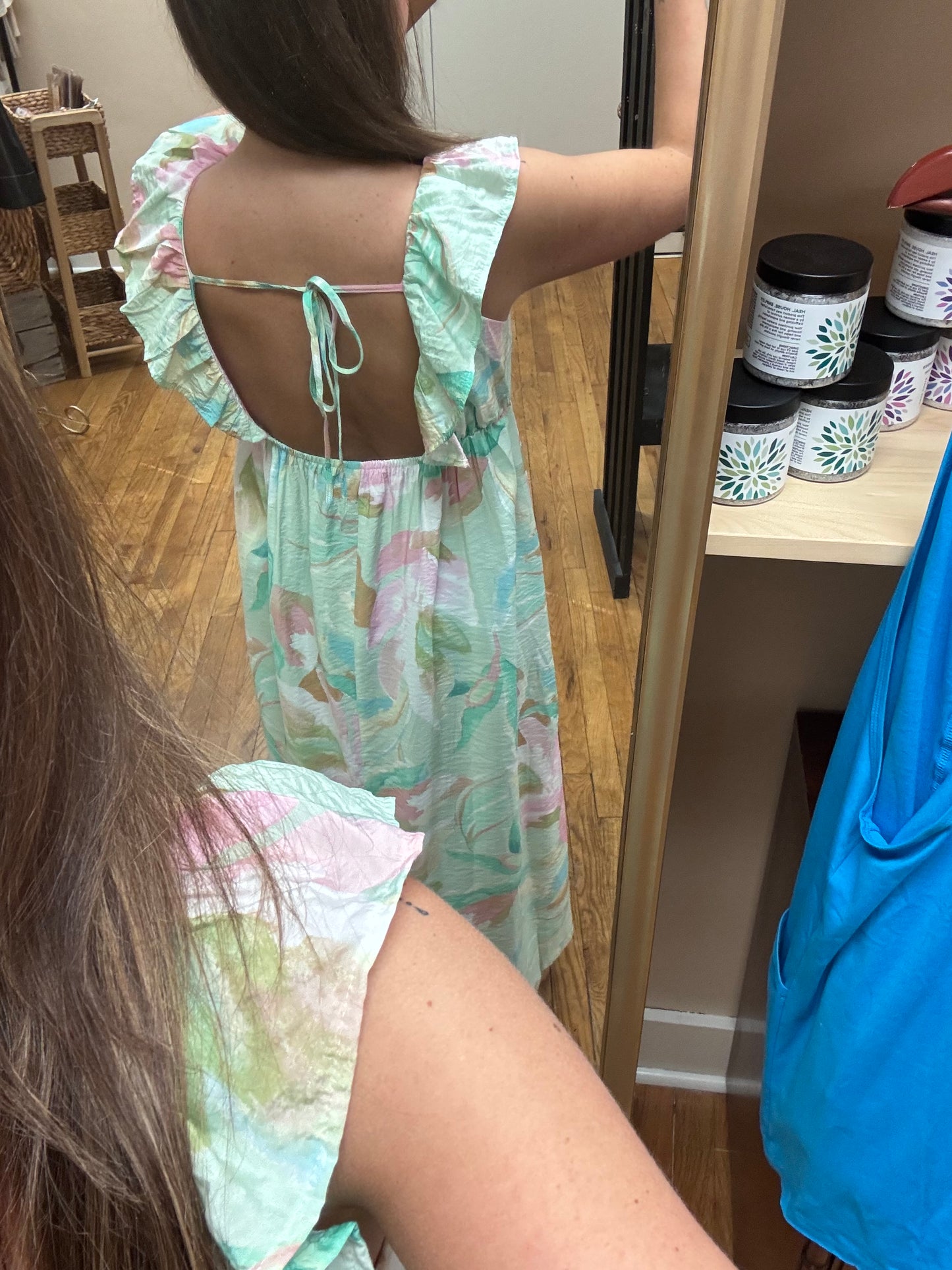 Myra Watercolor Dress