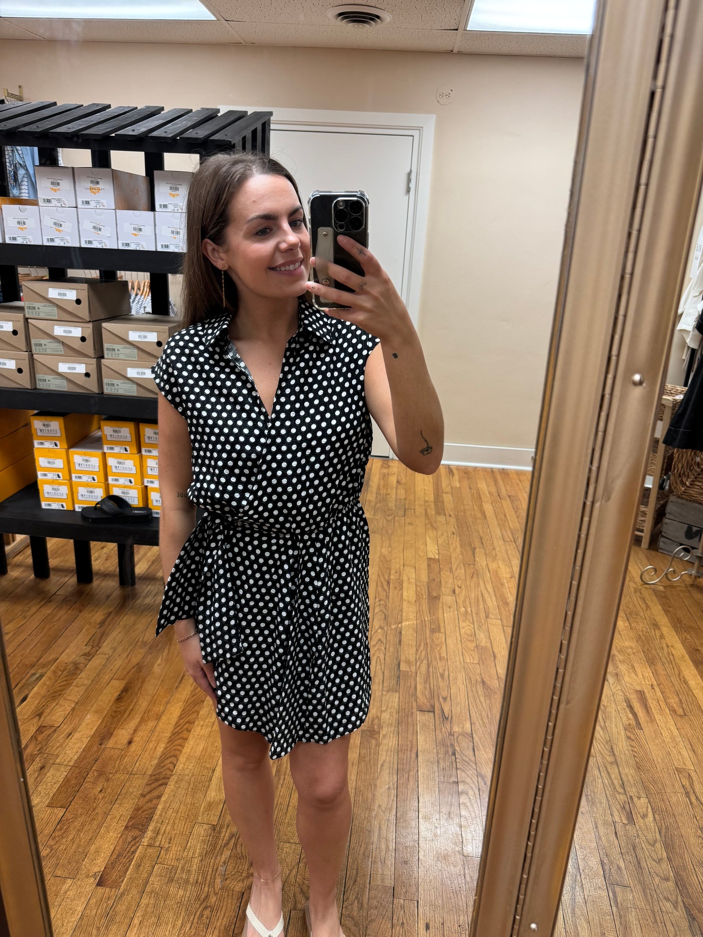Playful Polka Dot Romper