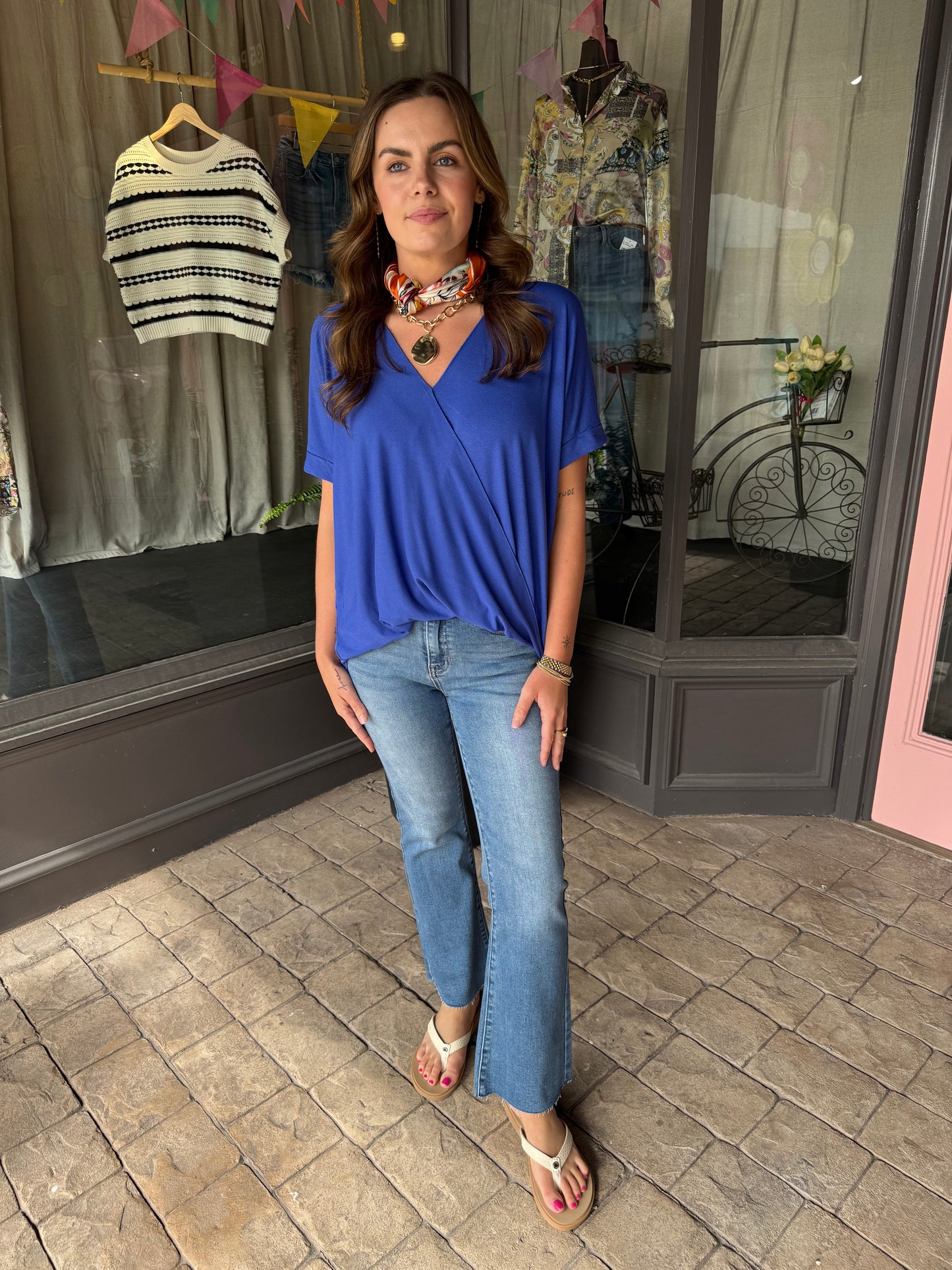 Cobalt V Neck