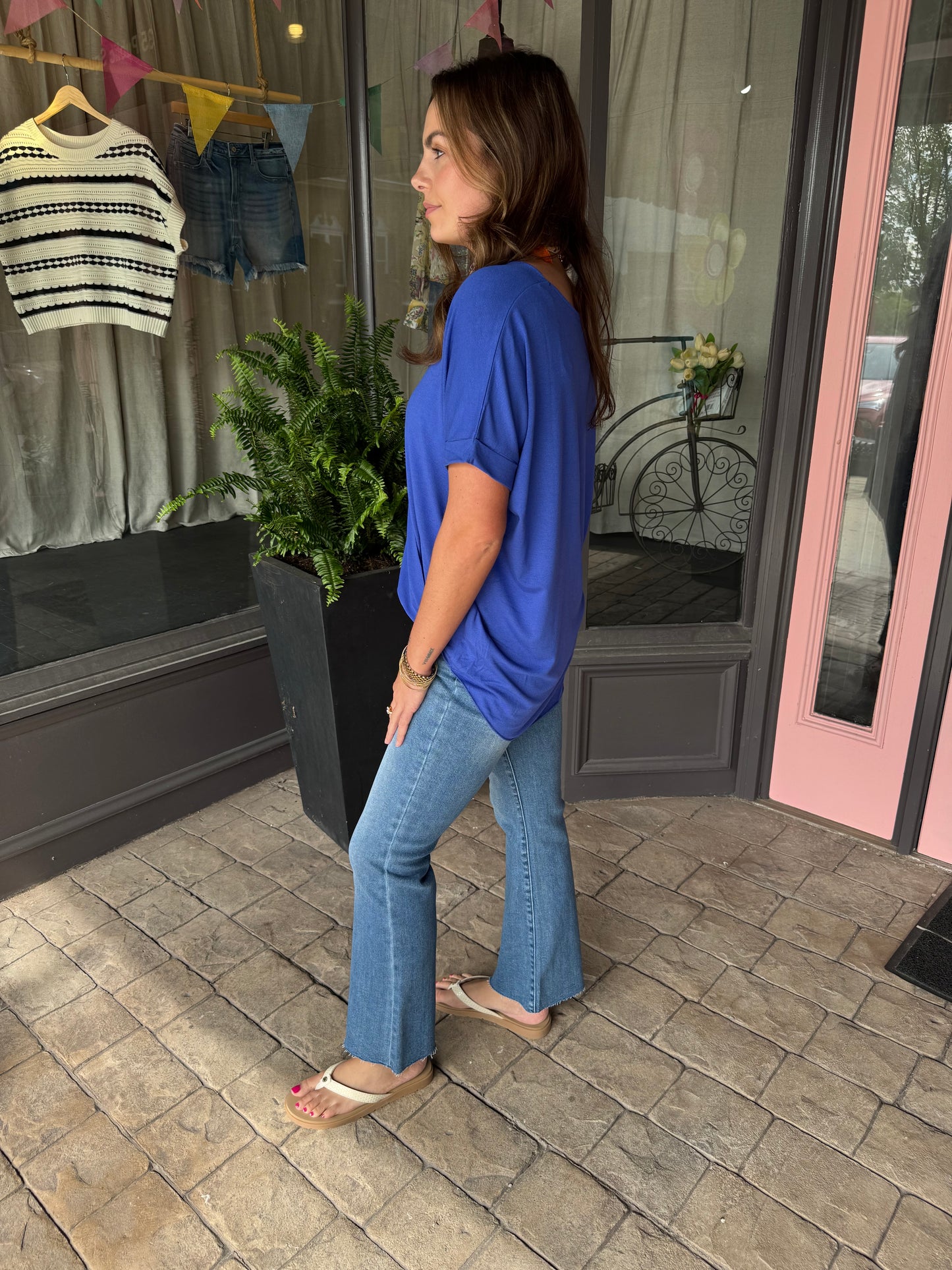 Cobalt V Neck