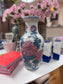 Vintage Floral Urn