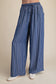 Indigo Striped Pants