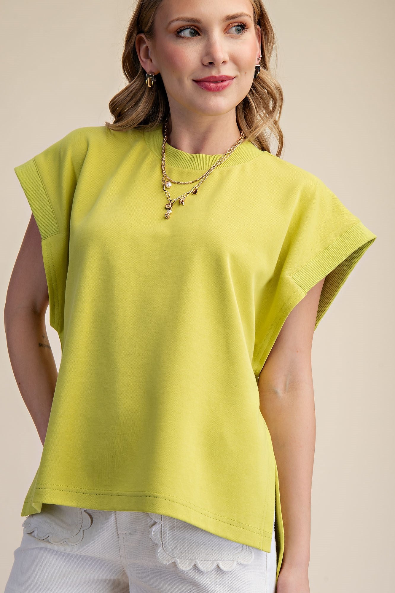 Lime Muscle Tee