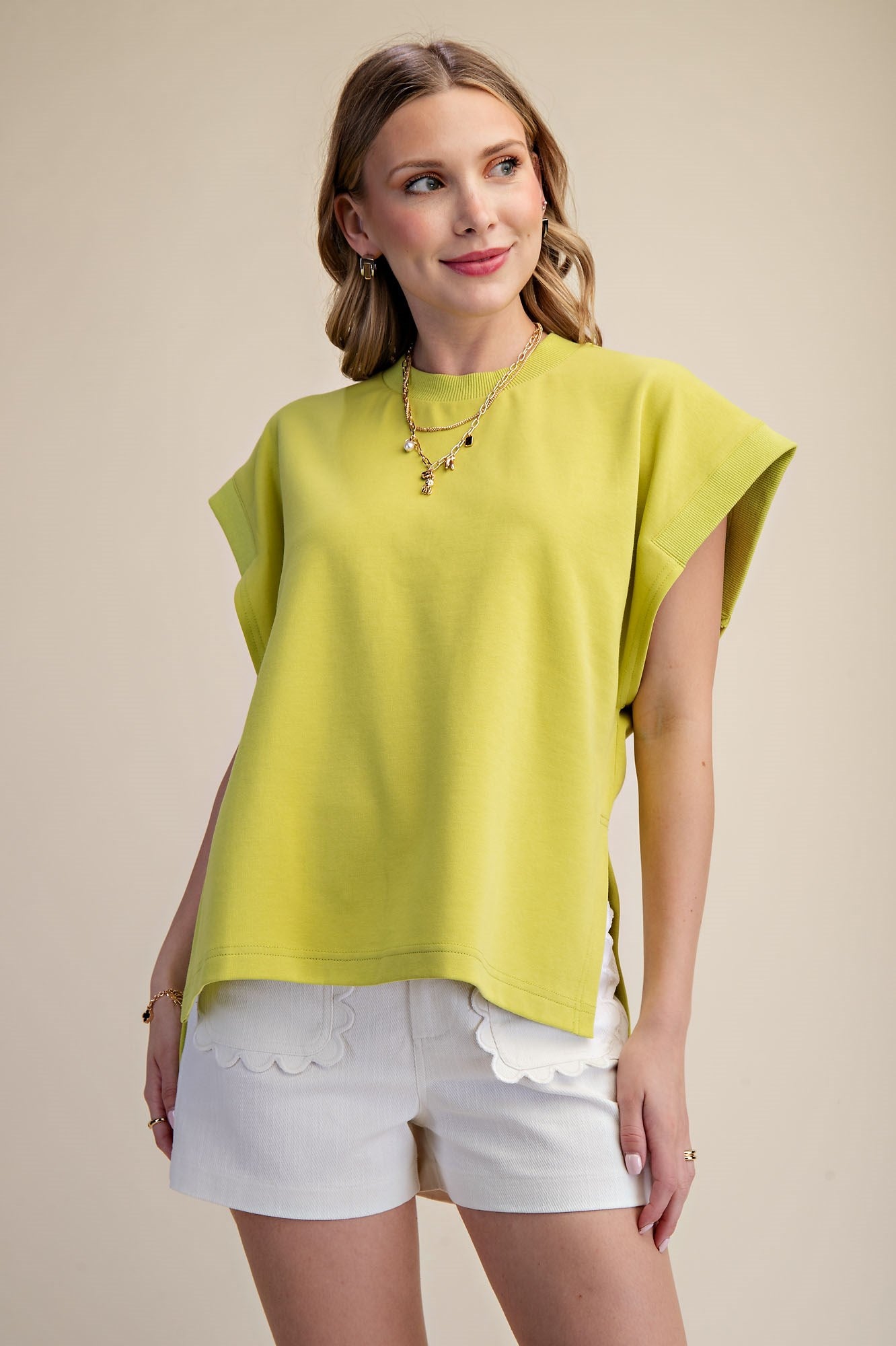 Lime Muscle Tee