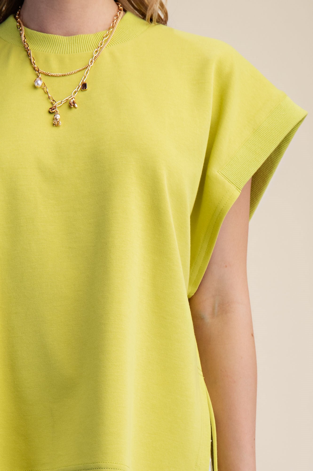 Lime Muscle Tee