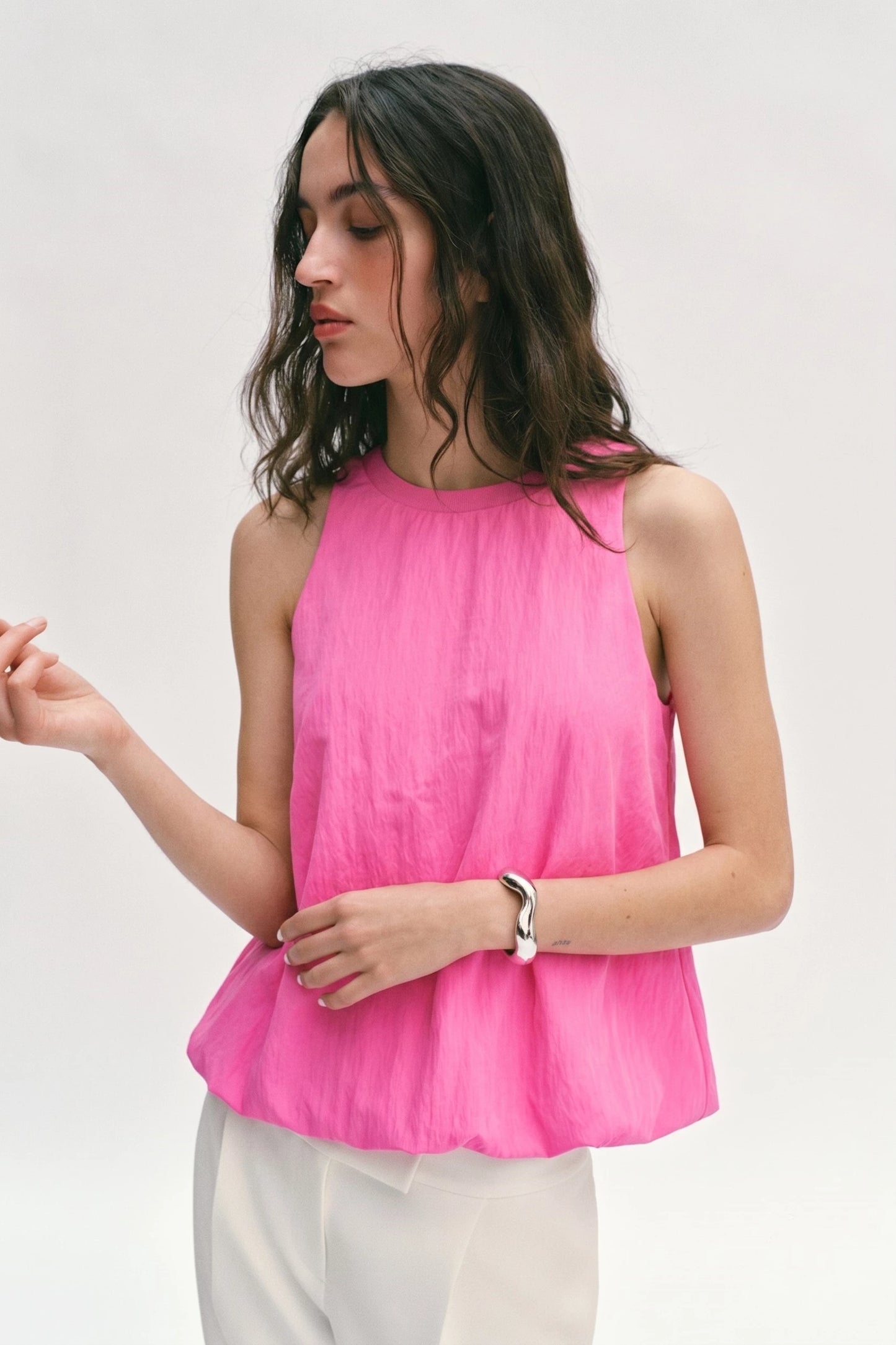 Hot Pink Bubble Tank