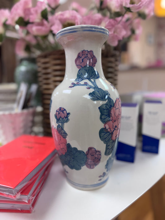 Vintage Floral Urn