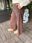 Mahogany Wide Leg Pants