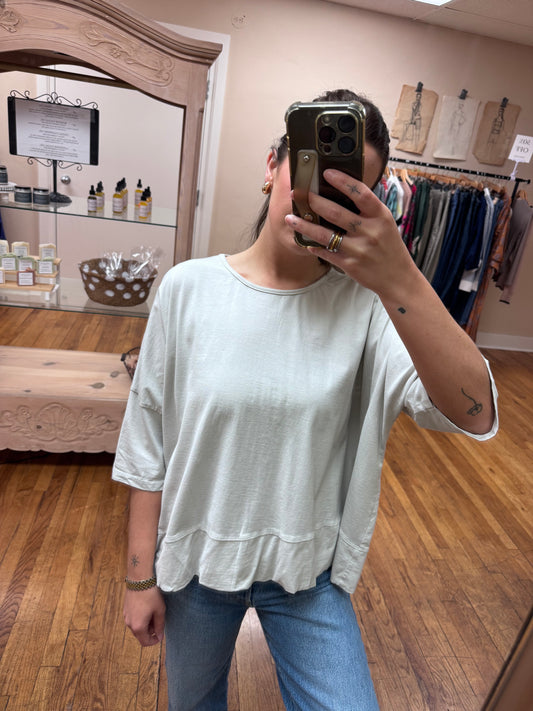 SAGA Cotton Flowy Tee