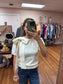Cream Bow Sweater