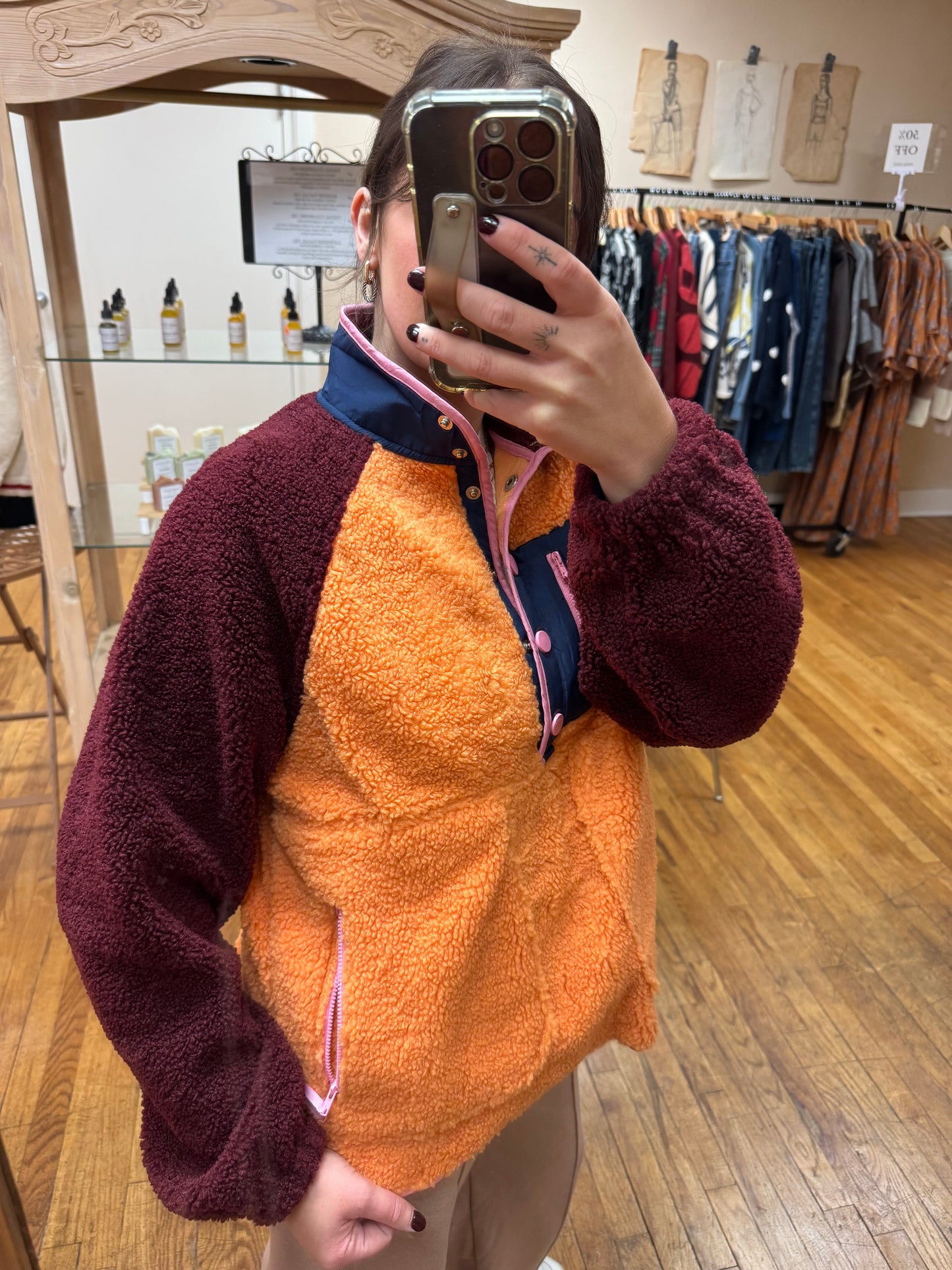 Cozy Colorblock Pullover