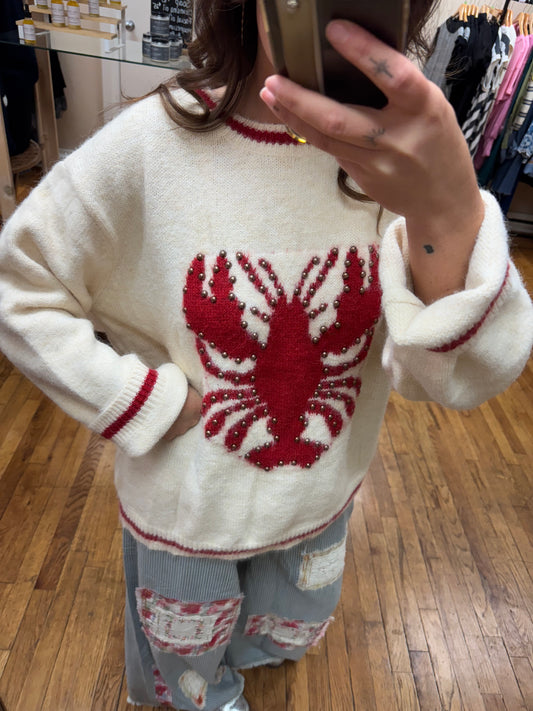 Lovely Lobster Sweater