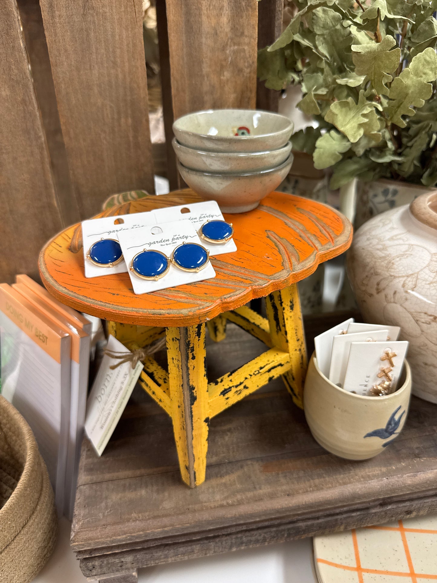 Pumpkin Stool