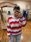 Doja Colorful Knit Sweater