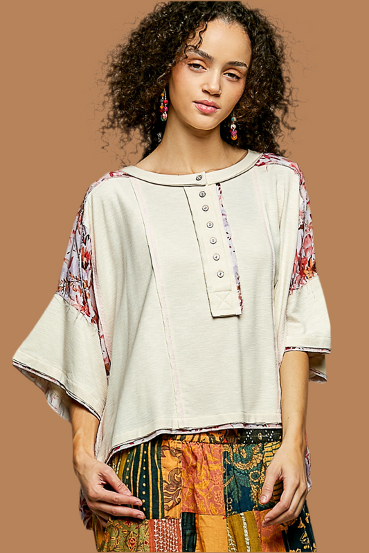 Fairy Floral Accent Top