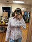 Lavender Poplin Tied Top