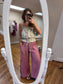 Taupe Embroidered Tank