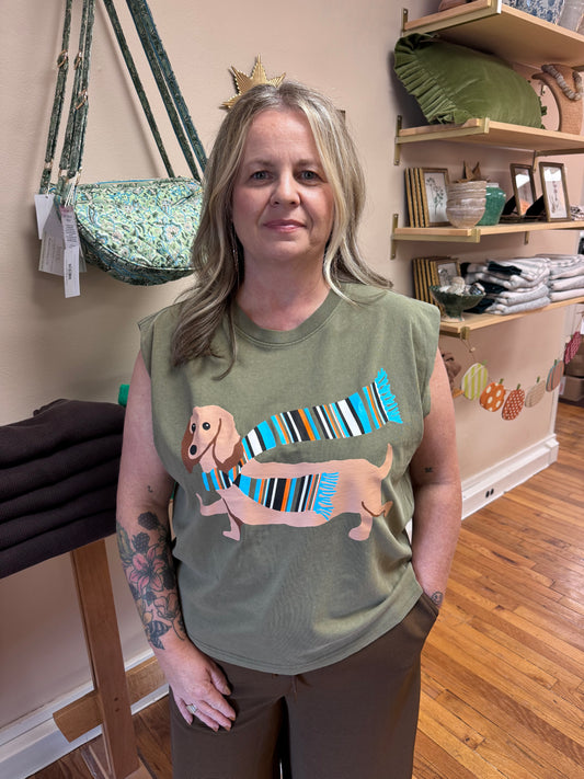 Army Green Doxie Tank