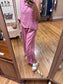 SAGA Berry Linen Pants