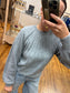 Maggie Grey Melange Sweater