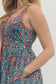Andi Navy & Orange Dress