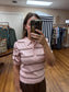 Dusty Pink Knit Polo