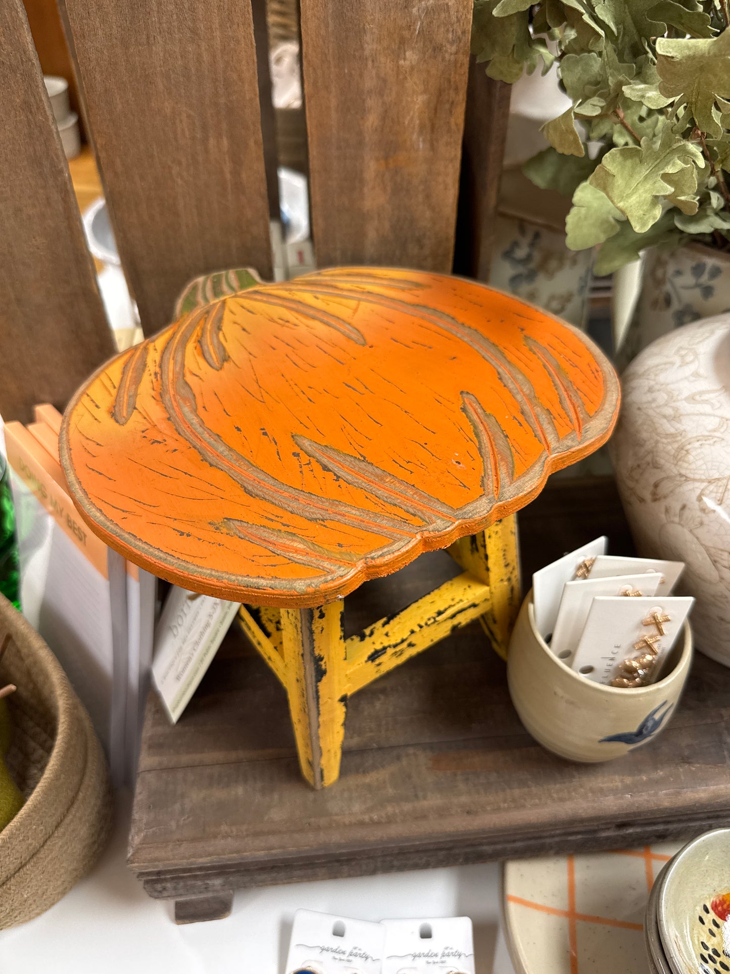 Pumpkin Stool