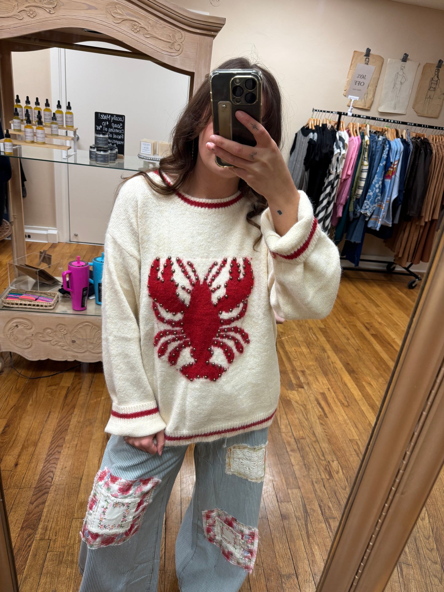 Lovely Lobster Sweater
