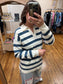 Polo Stripe Pullover Sweater
