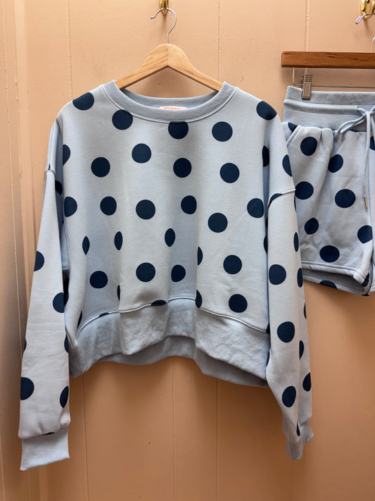 Blue Dot Sweatshirt