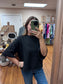Slouchy Black Sweater