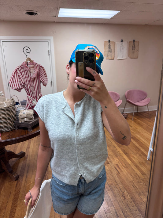 Sleeveless Cardigan