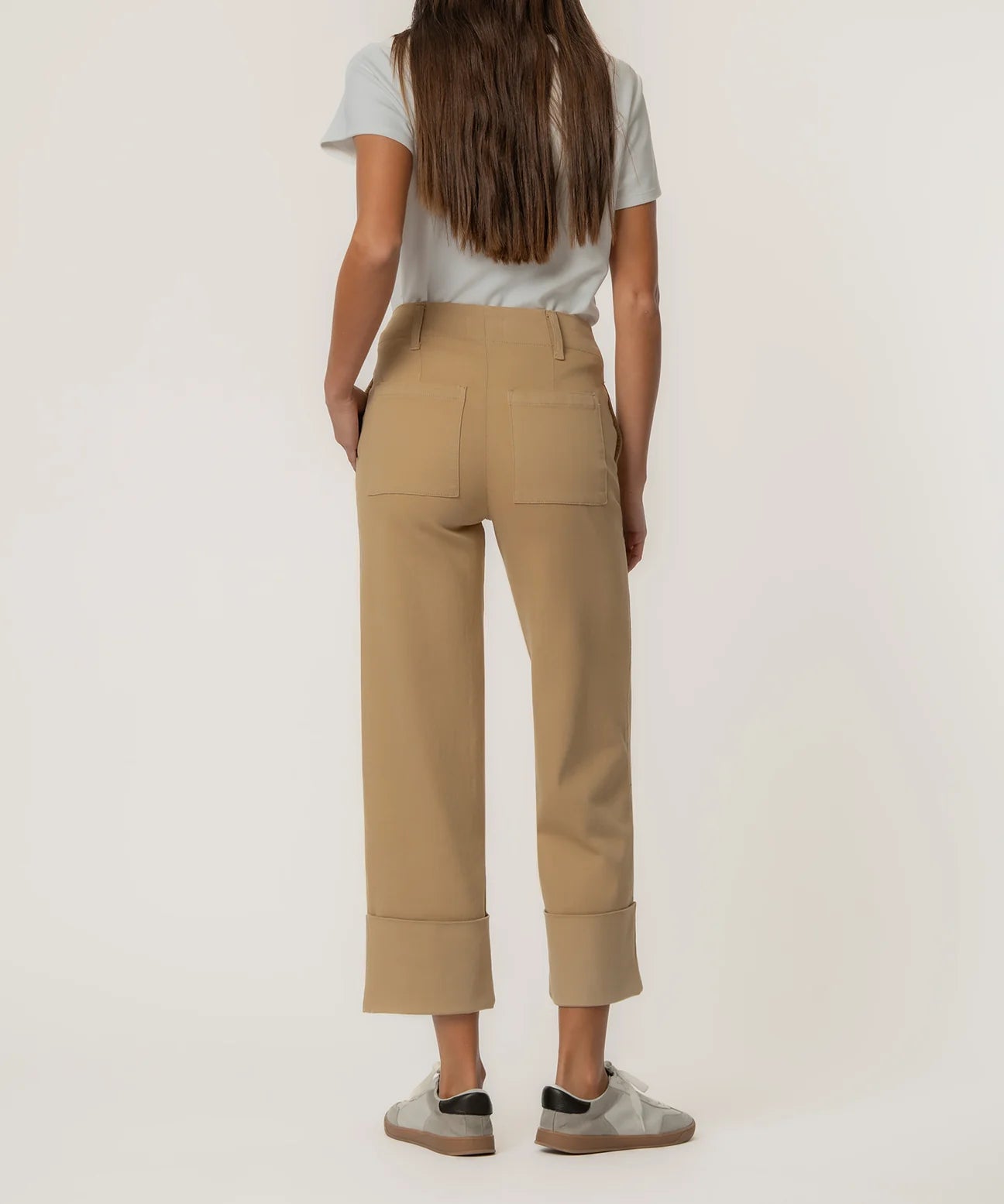 Kut Sienna Khaki Cuffed Pants