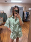 Sage Embroidered Shorts